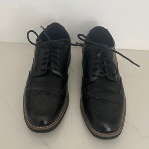 Deer Stags Black  boys  Oxfords